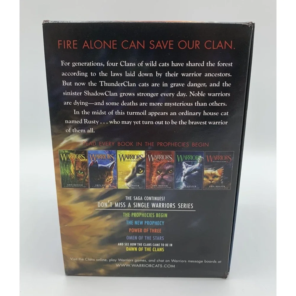 Warriors Box Set: Volumes 1 to 6 The Complete First Series The Prophecies Begins